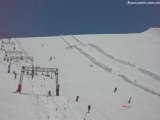 Vidéo du glacier d'été aux 2 Alpes en 2008