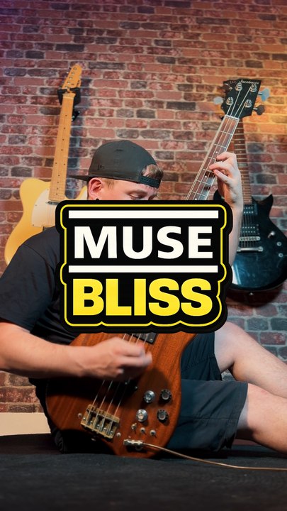 Muse - Bliss (Guitar, Bass & Piano Cover)