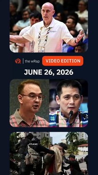 Today’s headlines: Tab Baldwin, Cayetano & Padilla, Venezuela earthquake | The wRap | June 26, 2026