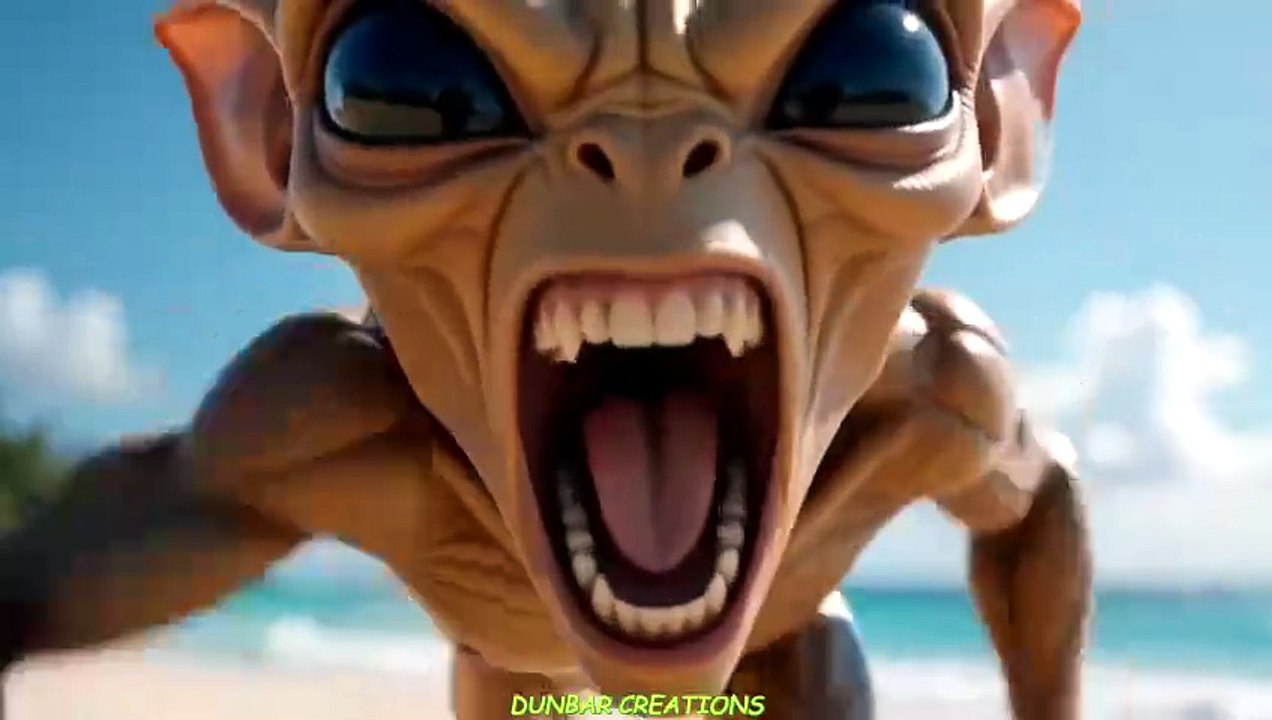 ALIEN BEAST ATTACKS CAMERA