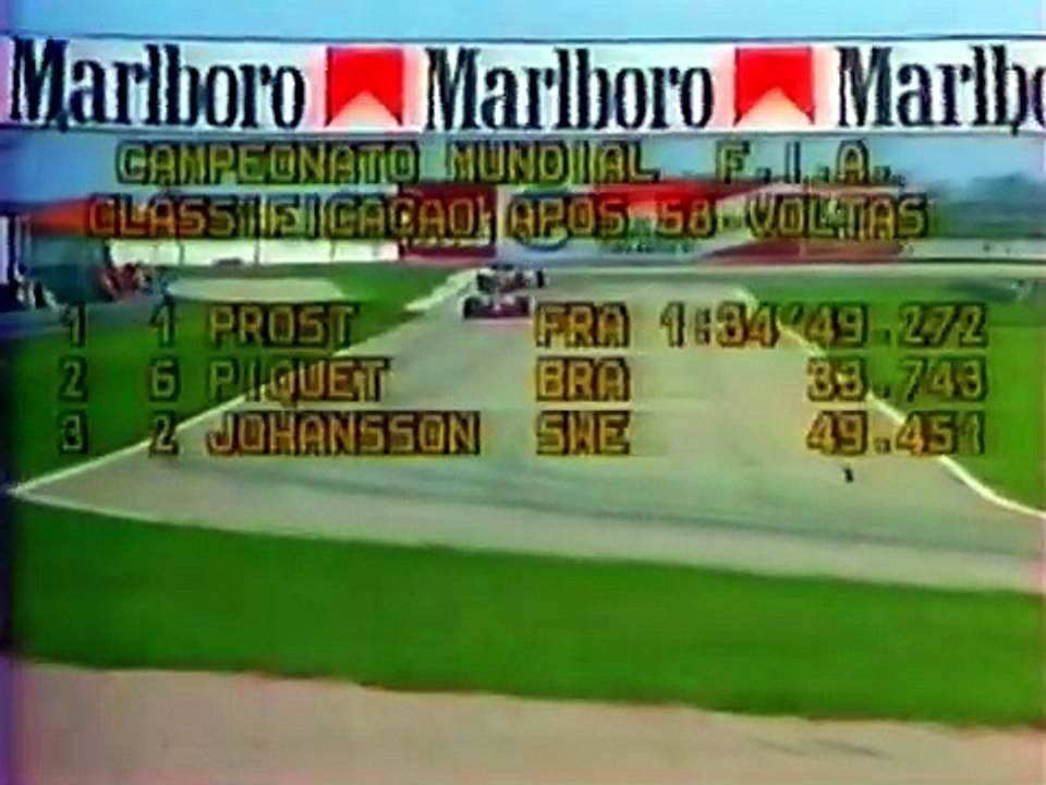 F1 - GP BRЙSIL [Jacarepagua] - TF1 - 12.04.1987