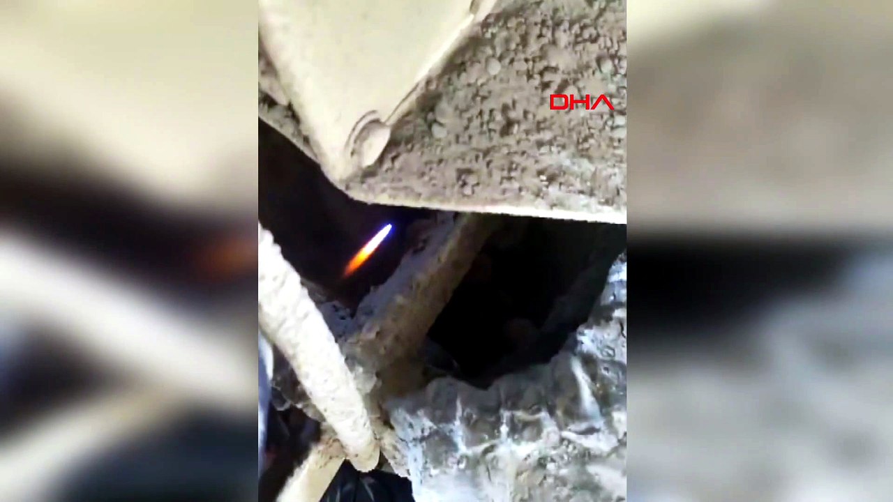 Nevşehir'de harç karma makinesine sıkışan işçi ağır yaralandı