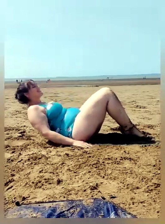 Today on beach exercise