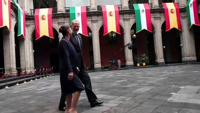 México Claudia Sheinbaum rompió el hielo con Felipe VI