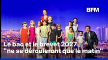 Canicule: le ministre de l'Éducation nationale répond aux enfants des salariés de BFM
