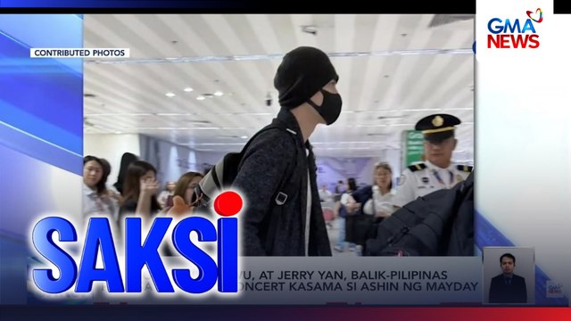 Vic Chou, Vaness Wu, at Jerry Yan, balik-Pilipinas para sa kanilang concert kasama si Ashin ng Mayday | Saksi