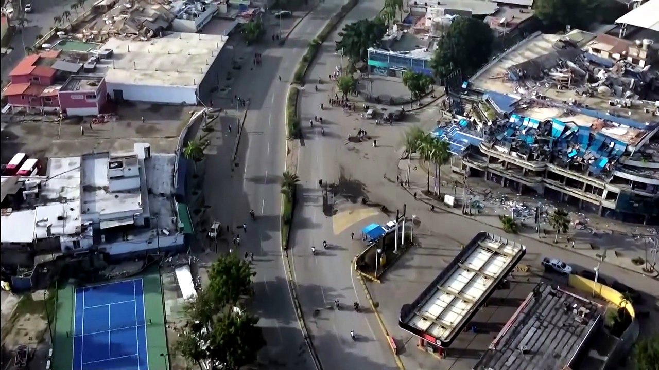 Devastación desde el cielo