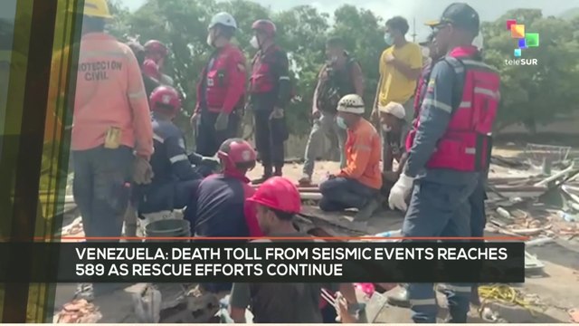 FTS 12:30 26-06: Venezuela: death toll from seismic events reaches 589 as rescue efforts continue