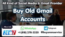 Top 3 Sites to Buy, Old Gmail Accounts - PVA Aged