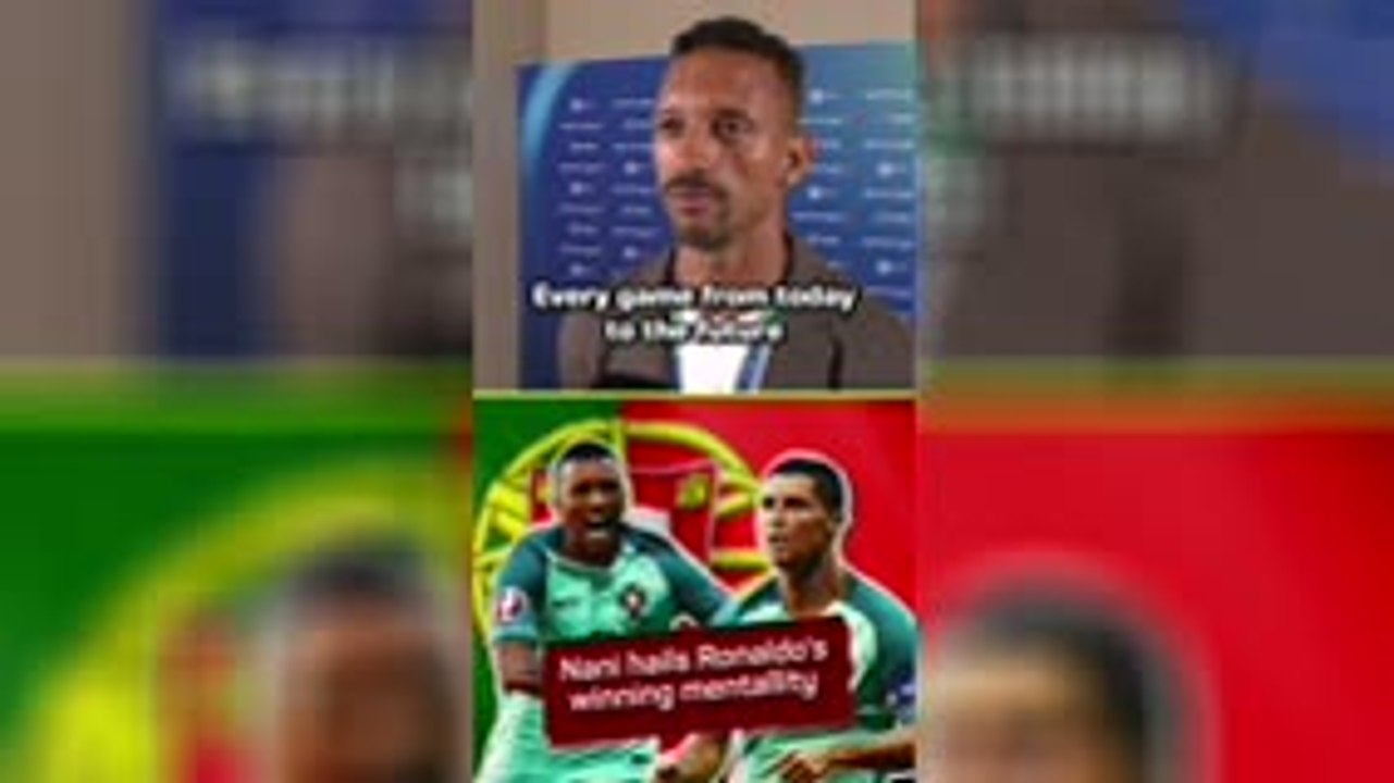 Ronaldo's a winner - Nani