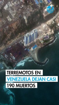 Terremotos en Venezuela dejan casi 190 muertos y miles de damnificados