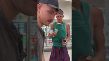 Papá en apuros recibe una bendición inesperada