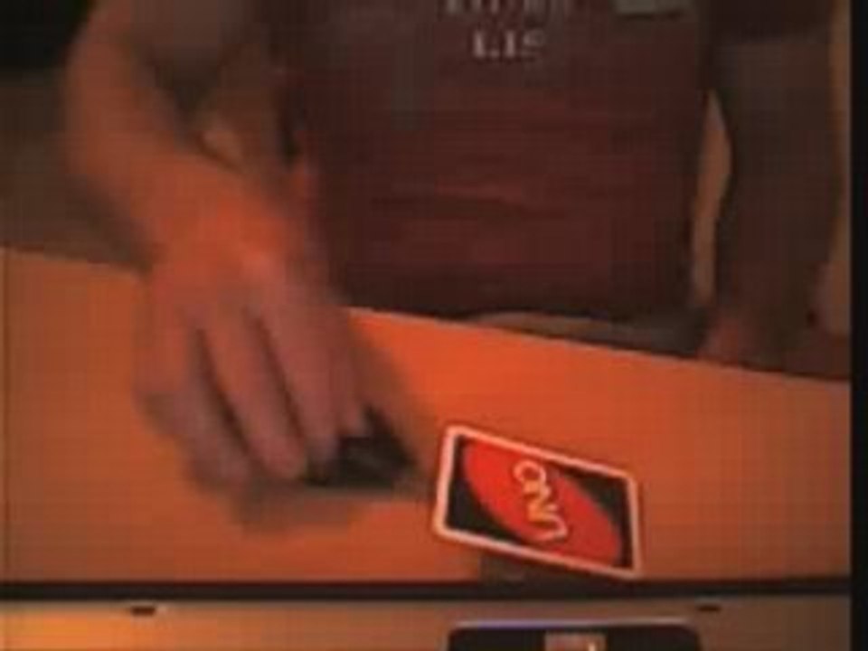 lévitation et retournement d une carte