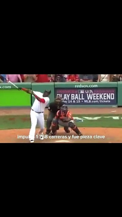 David Ortiz el Big papi orgullo de Boston y de dominicano