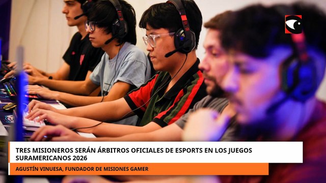 Tres misioneros serán árbitros oficiales de eSports en los Juegos Suramericanos 2026
