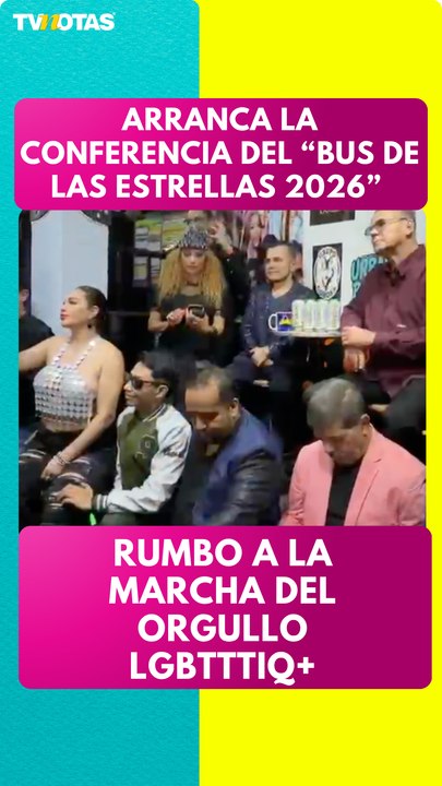 Arranca la conferencia del “Bus de las Estrellas 2026” rumbo a la Marcha del Orgullo LGBTTTIQ+