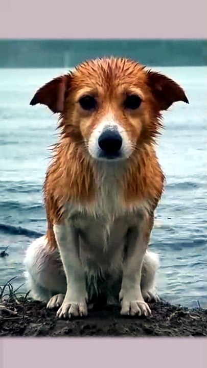 This Dog Is Stranded in a Rising Flood (Heartbreaking) 🐶🌊