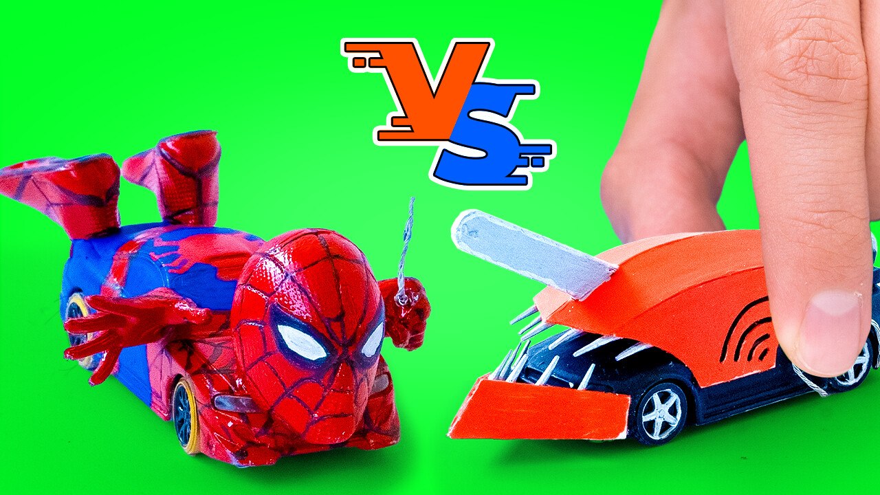 Epic Racing Showdown: Spider-Man vs. Chainsaw Man and More!