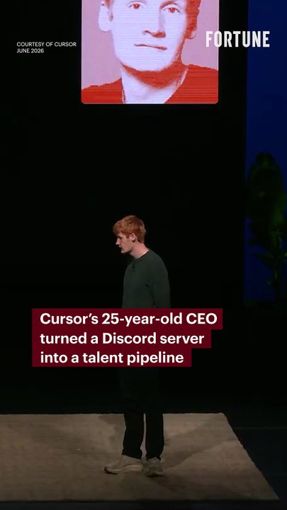 Cursor’s 25-year-old CEO turned a Discord server into a talent pipeline
