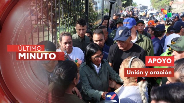 Pdta. (E) Delcy Rodríguez pide no obstaculizar labores de rescate