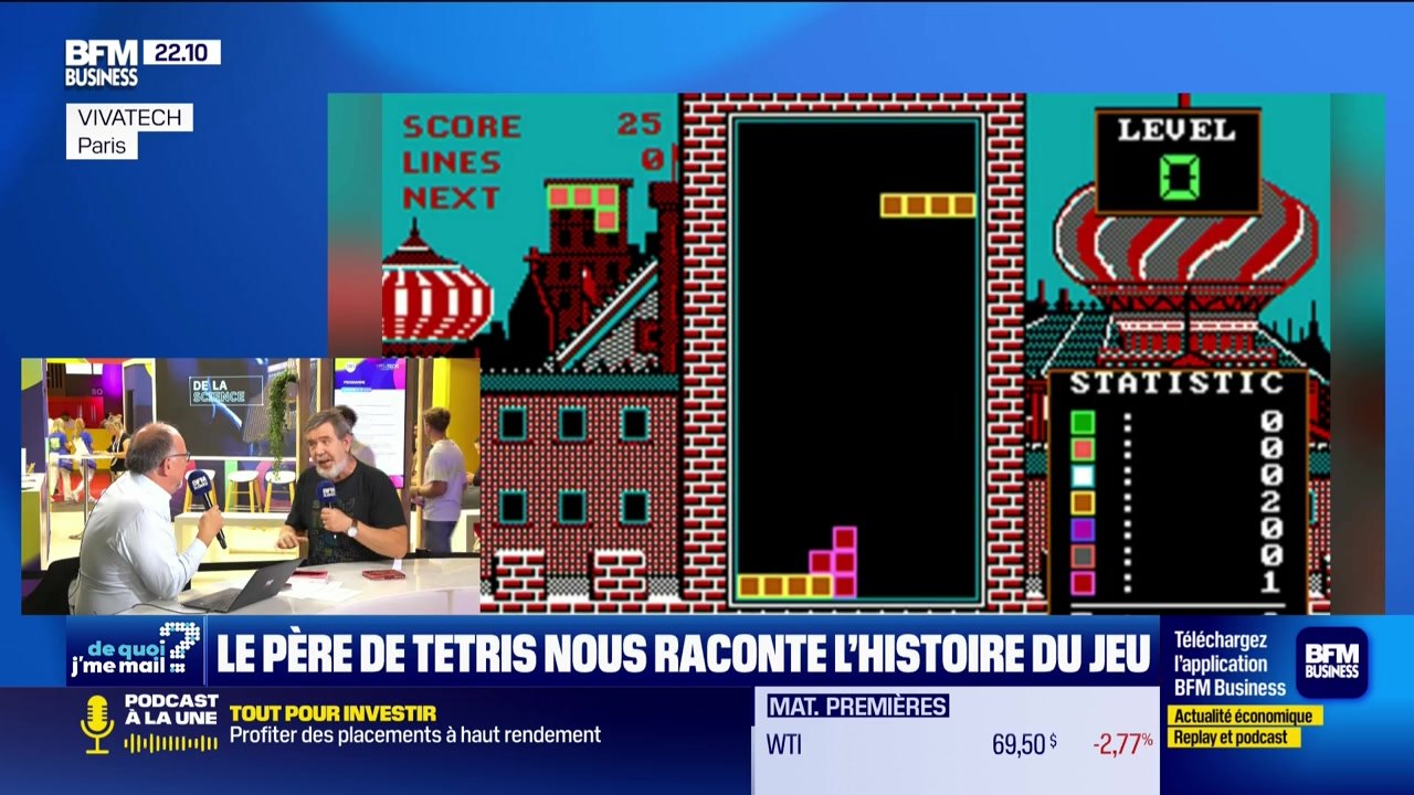 De Quoi J'me mail : Le fondateur de Tetris Alekseï Pajitnov invité de DQJMM (2/2) - 26/06