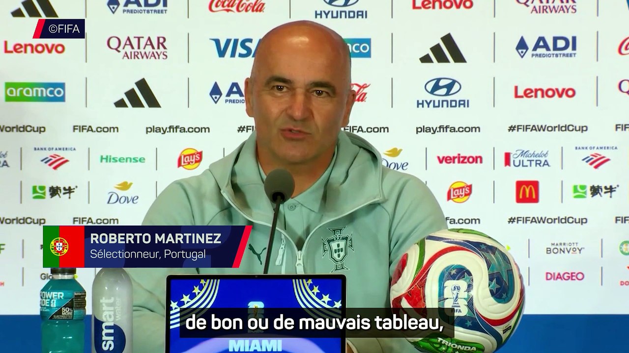 Martinez : “Dans une Coupe du monde, il n’y a pas de bon ou de mauvais tableau”