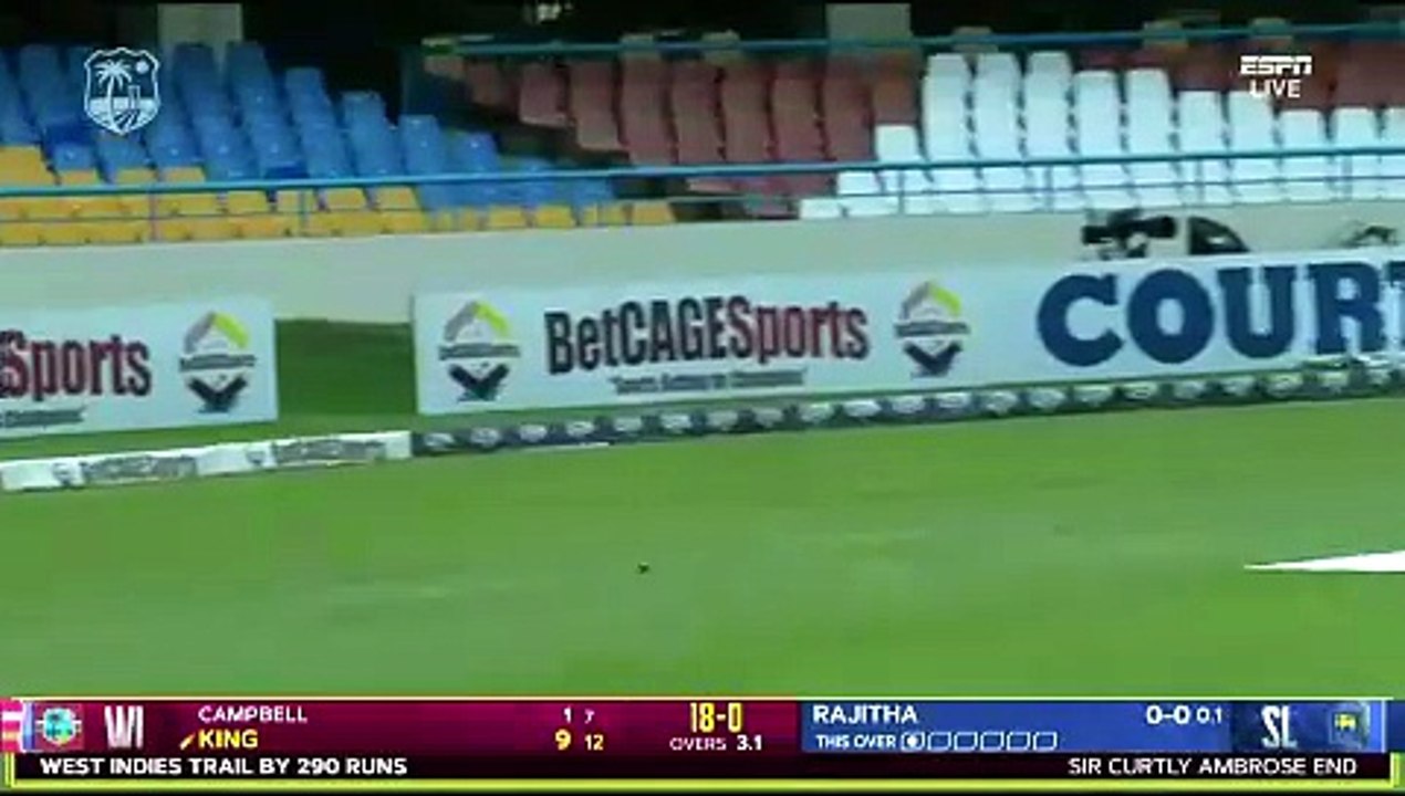 1ST TEST DAY 2: WI V SL