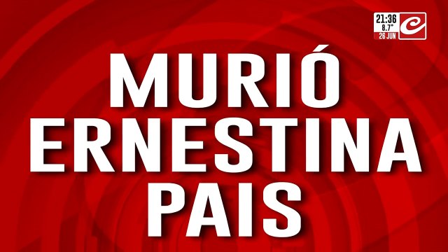 Conmoción y tragedia: murió Ernestina Pais al ser arrollada por un tren en San Isidro