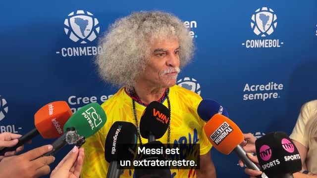 Argentine - Pour Valderrama, Messi est un extraterrestre !