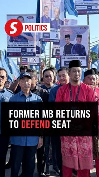 Johor polls: Muhyiddin accompanies Sahruddin in Bukit Kepong