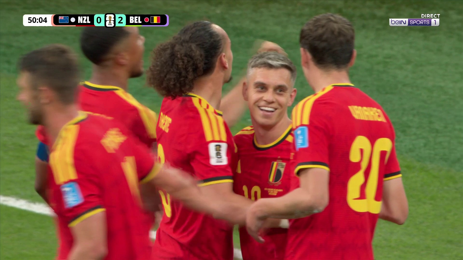 Coupe du Monde 2026 : Doublé de Trossard, la Belgique s'envole !