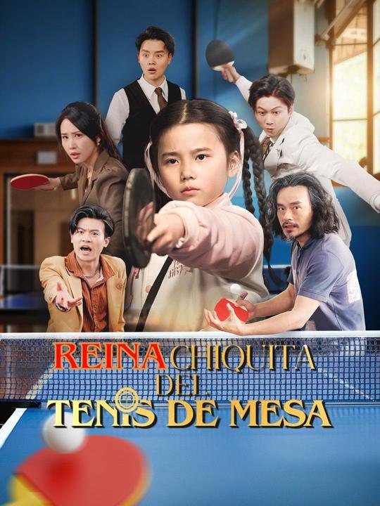 (Doblado) Reina chiquita del tenis de mesa En español
