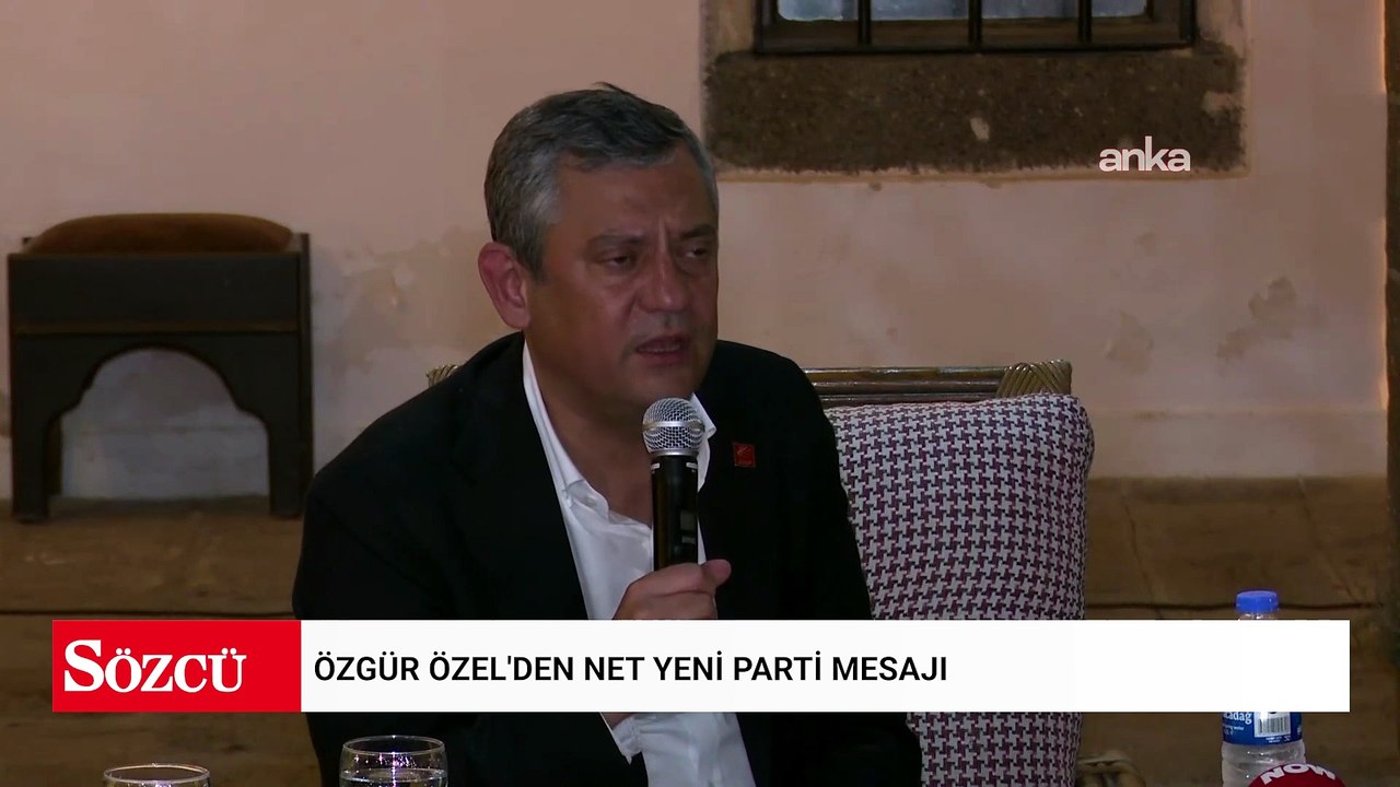 Özgür Özel'den net yeni parti mesajı: Kayyum gel benle güreş diyorsa...
