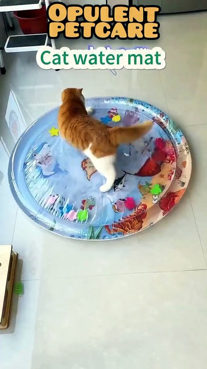 Summer Must-Have for Pet Parents 🐱💧 Cooling Water Pad for Cats & Dogs