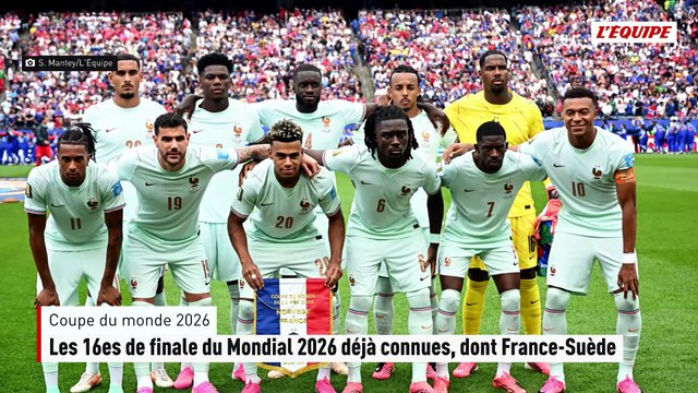 Les 16es de finale de la Coupe du monde 2026 déjà connus - Coupe du monde 2026