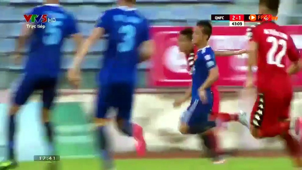 Quảng Nam 4-4 Becamex Bình Dương - Goals and Highlights (8/7/2018) | VTV5 HD (FPT Play)