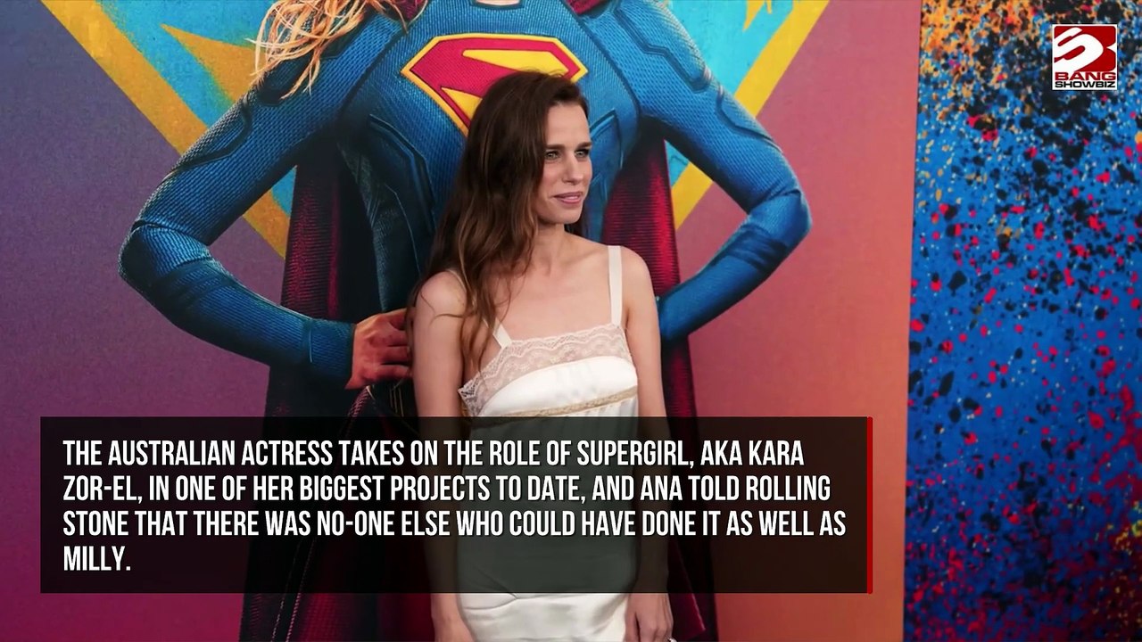 Supergirl writer praises 'perfectly cast' Milly Alcock