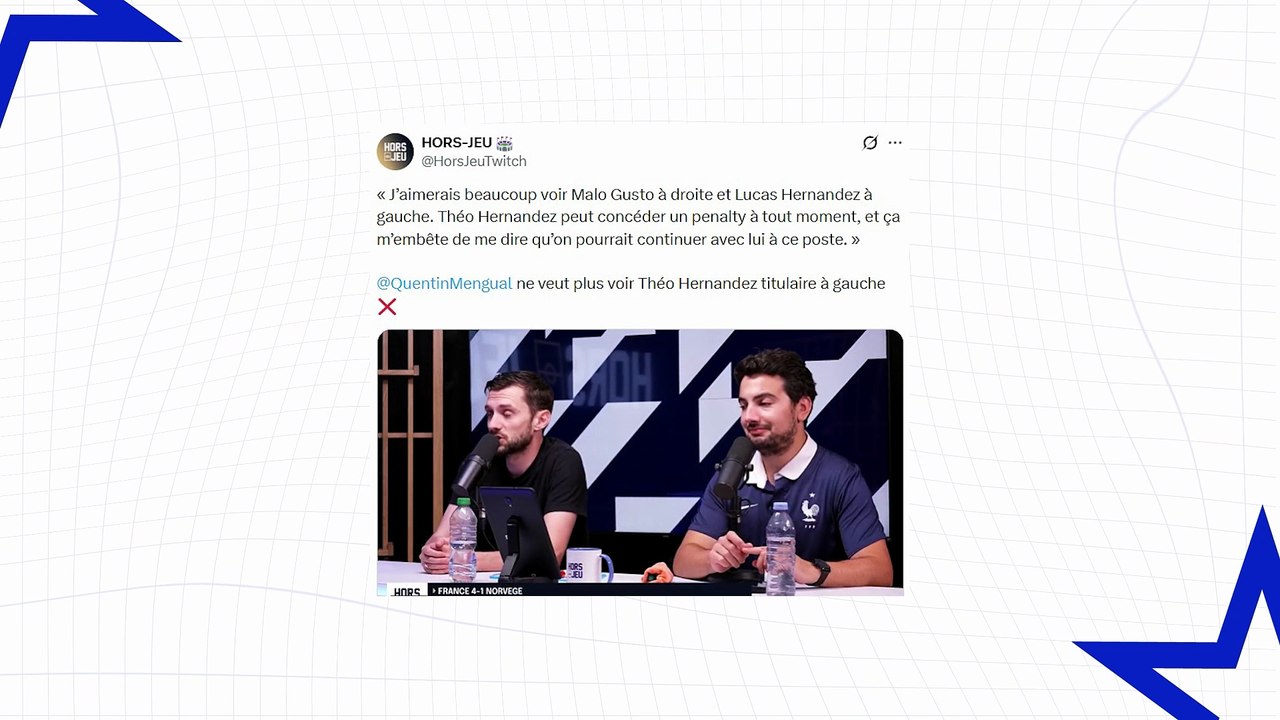 TOP TWEETS - Théo Hernandez se fait critiquer par toute la toile !