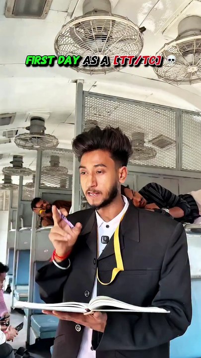 First Day As A TTE 😂 | Train Comedy Video | Very Funny Shorts