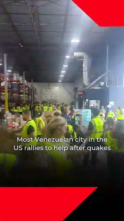 Most Venezuelan city in the US rallies to help after quakes