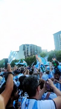 Argentina, tifosi in delirio prima della Giordania: l'entusiasmo è incontenibile