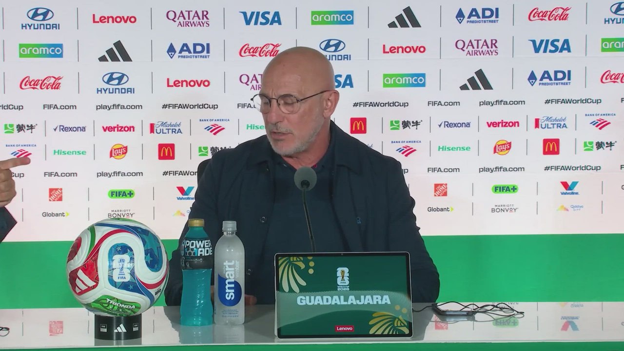 Rueda de prensa de Luis de la Fuente tras el Uruguay vs. España del Mundial 2026