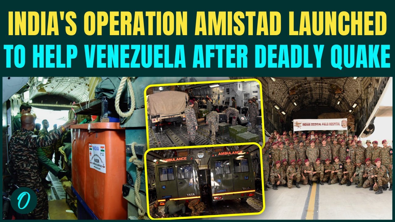 Venezuela Earthquake: India RUSHES Doctors, Aid to Quake-Hit Venezuela, Operation Amistad Begins