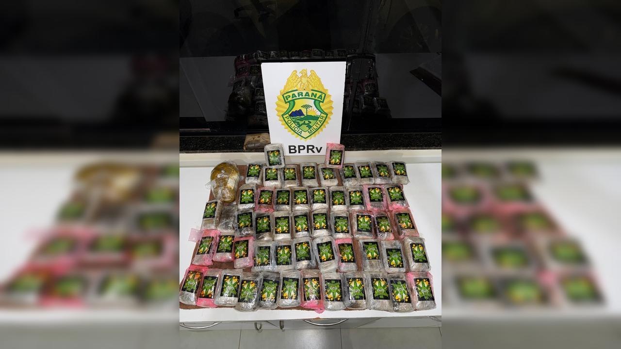 Casal é preso com mais de 12 quilos de haxixe marroquino escondidos em tanque de combustível na PR-323