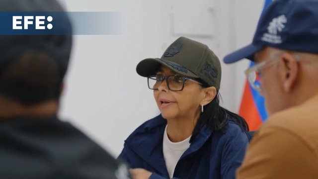 Delcy Rodríguez dice que la prioridad ahora es rescatar a las personas aún atrapadas