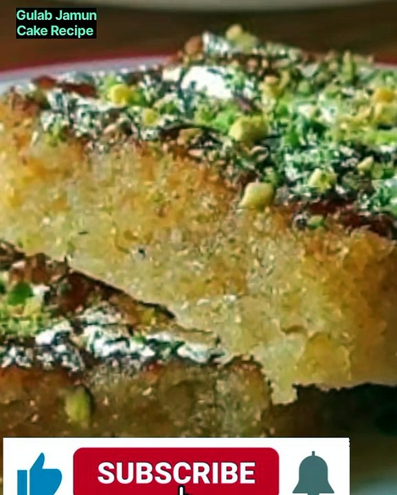 Gulab Jamun Cake Recipe |Moist & Juicy |Easy Gulab Jamun Cake |