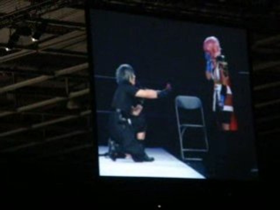 Japan Expo 2008 : cosplay groupe FF13 + demande en mariage