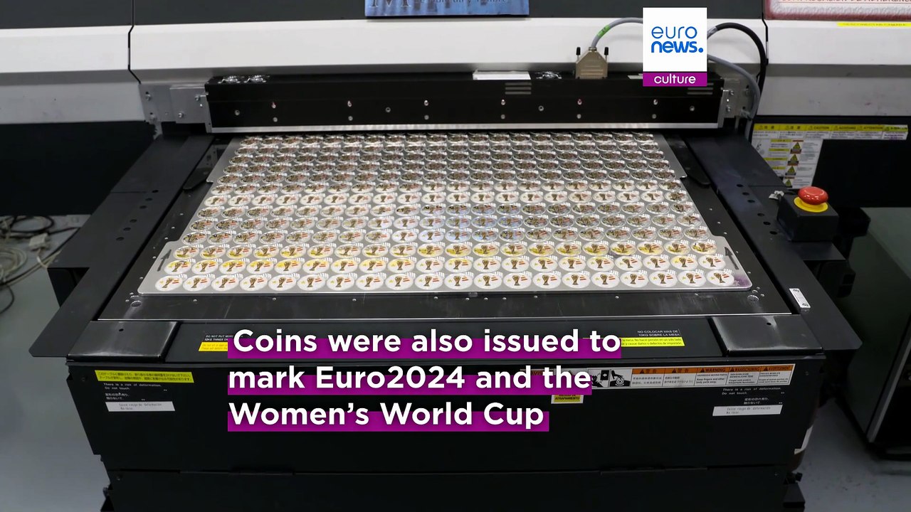 By royal command: Spain mints new euro coin to mark World Cup football ...