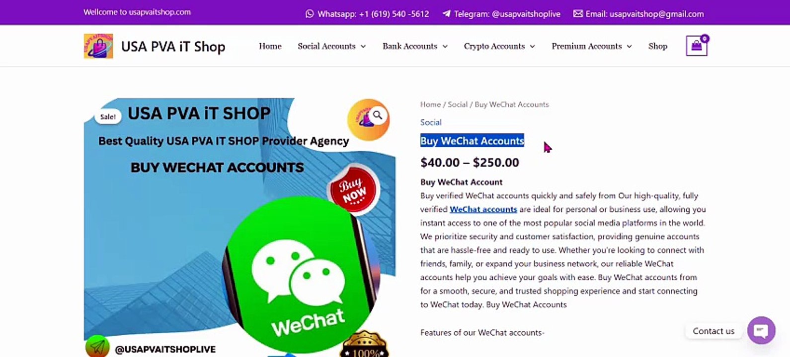 Top 29 Best Websites to Buy Verified WeChat Accoun