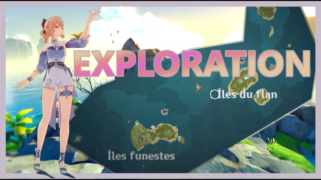 Genshin Impact FR | Exploration des Îles FUNETSES  et du FLAN !